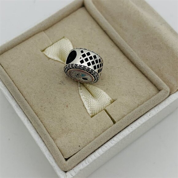 🔥🔥Pandora Disney Parks Nightmare Before Christmas Jack and Sally Charm - Picture 4 of 5